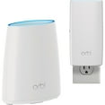 thumbnail image 1 of NETGEAR - Orbi RBK30 AC2200 Ti-Band Mesh WiFi System with Router and Wall Plug Satellite Extender, 1 of 8