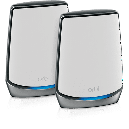NETGEAR - Orbi 850 Series AX6000 Tri-Band Mesh Wi-Fi 6 System (2-pack) - White