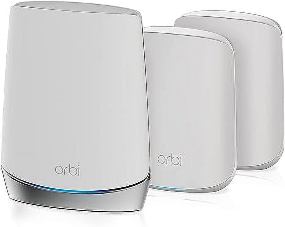 NETGEAR Orbi Whole Home TriBand Mesh WiFi 6 System RBK653 Router With
