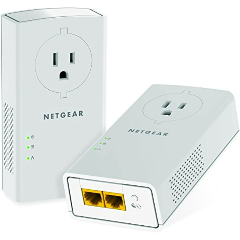 hensigt fravær Holde NETGEAR PLP2000 Powerline Network Extender Kit - Walmart.com