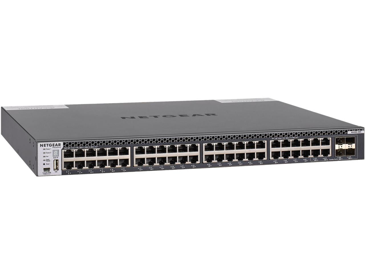 NETGEAR ProSAFE M4300-48X - switch - 48 ports - managed - rack-mountable