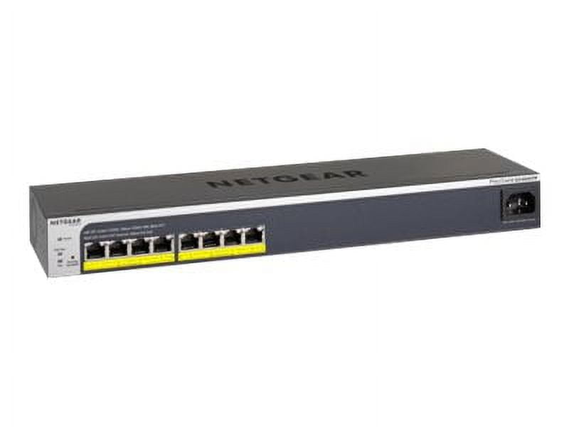 NETGEAR ProSafe Click GS408EPP - switch - 8 ports - managed - rack-mountable