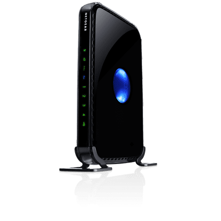 NETGEAR - RangeMax N600 Dual-Band Wi-Fi Router - Black