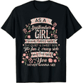 thumbnail image 1 of NETHOUSE Women's Birthday T-Shirt - September Girl I Have Three Sides - Floral Design with Bold Quote - Cotton Blend Tee - Sizes S to 5XL, 1 of 4