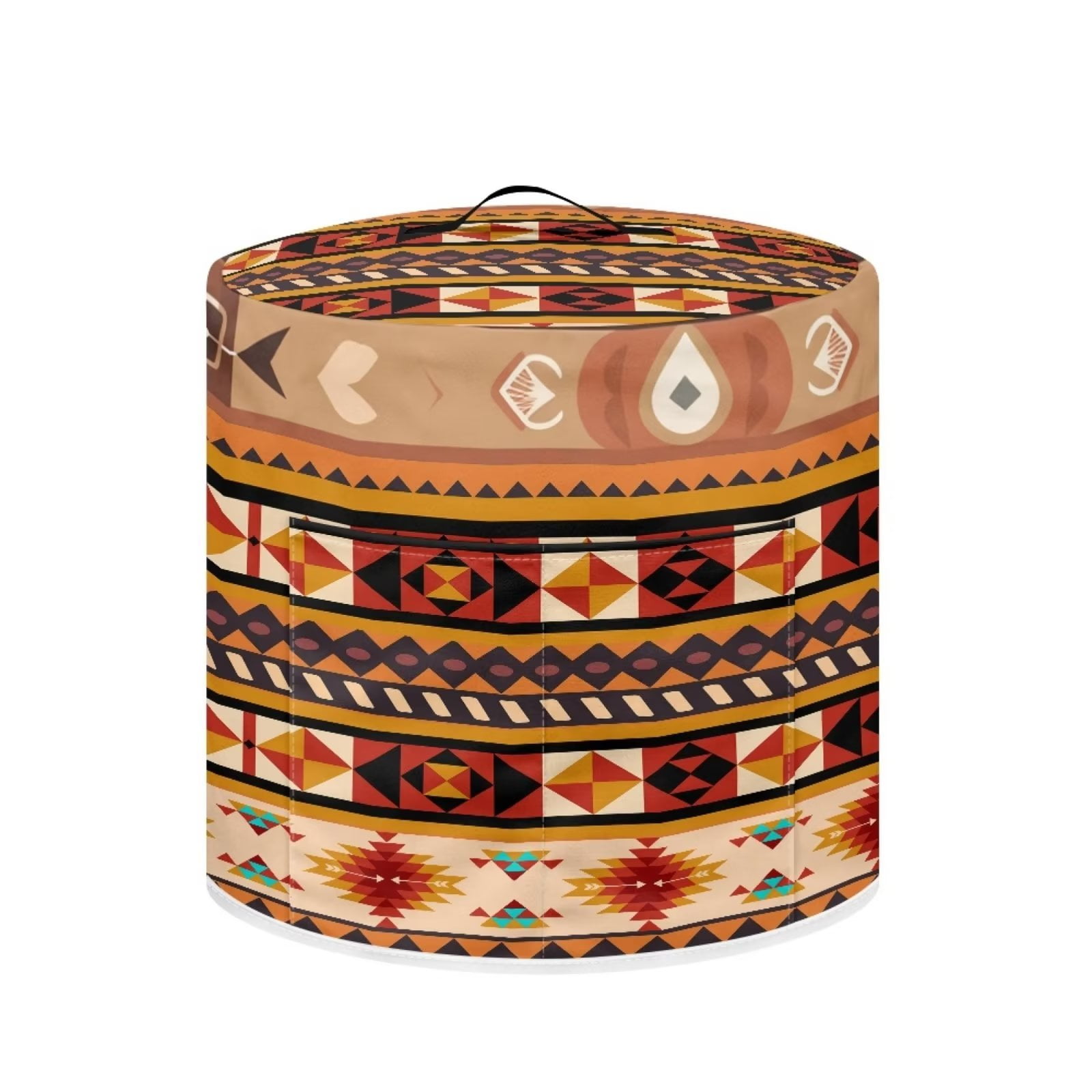 NETILGEN 2 Quilted Front Pockets Geometric Aztec Tribe Style Pressure