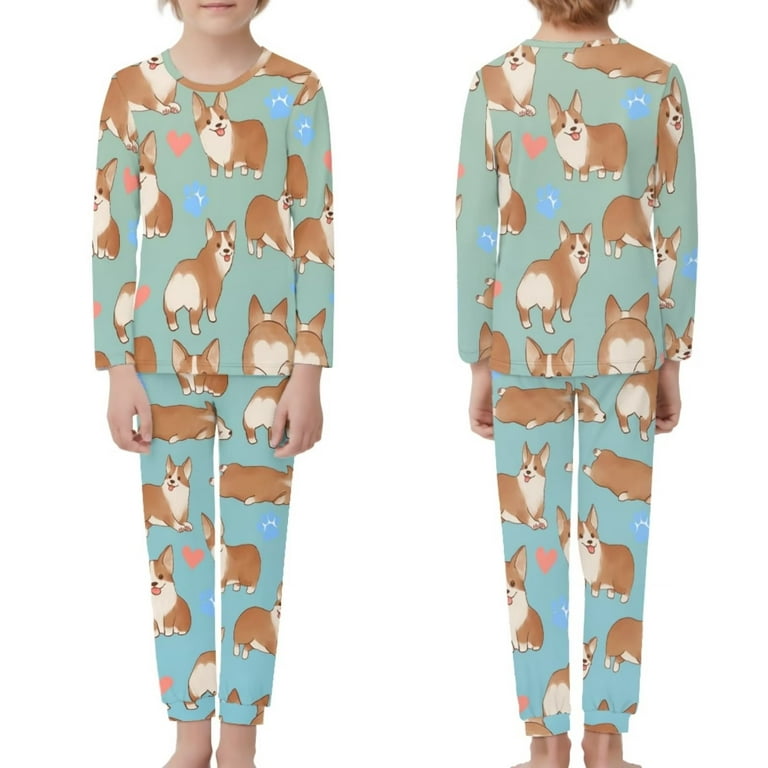 Corgi' Kids Nightwear / Pyjama Set (KP023747)