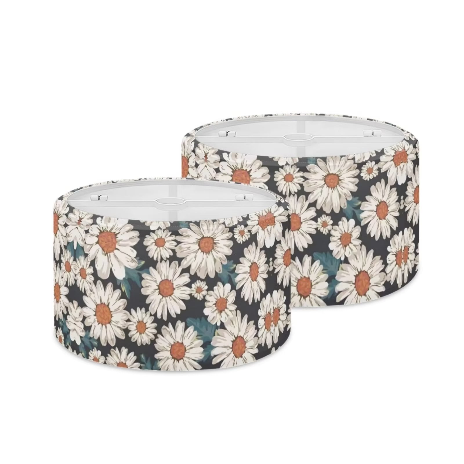 NETILGEN Hippie Aesthetic Daisy Easy Assembly Lampshade Cover Large