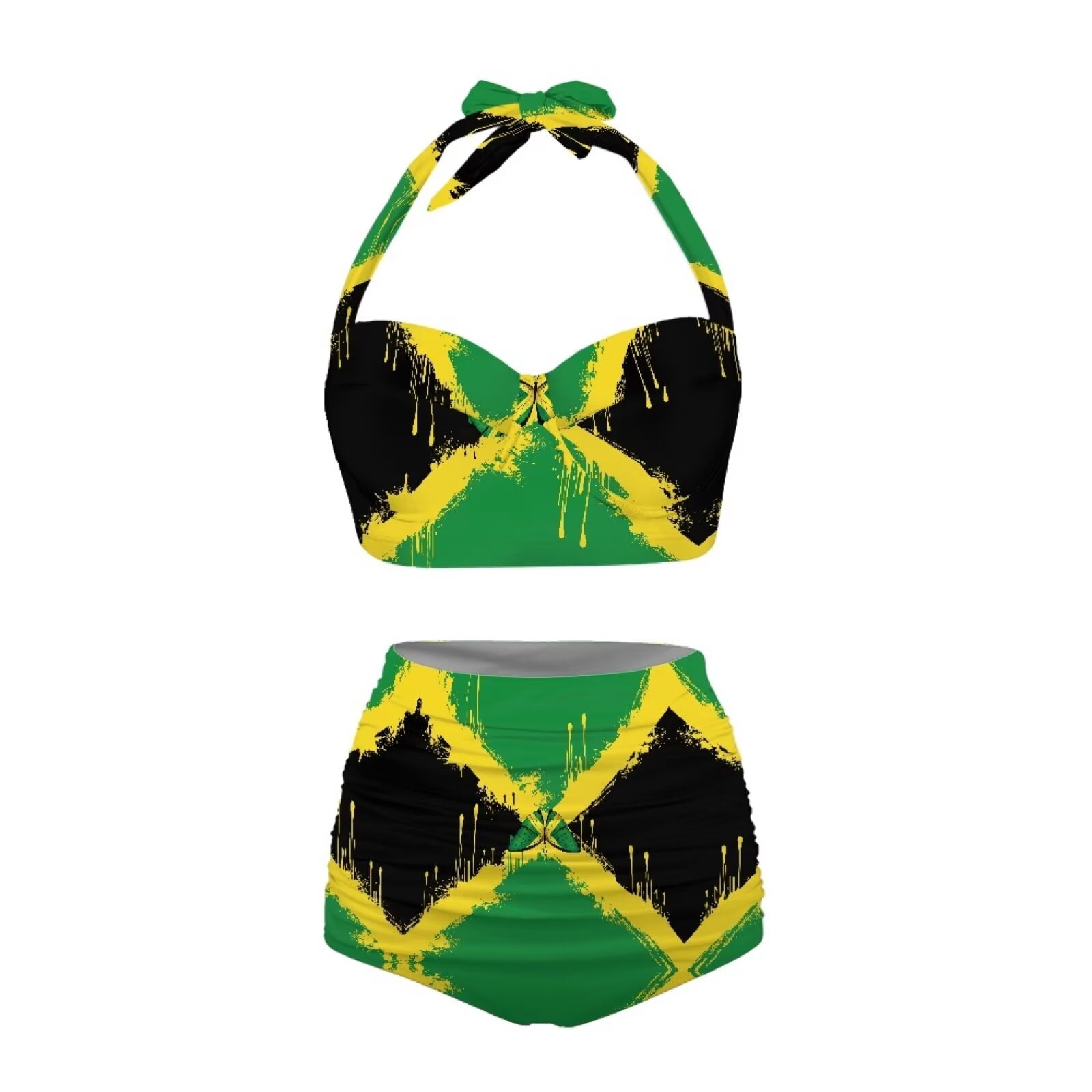Jamaican bathing suits plus size sale