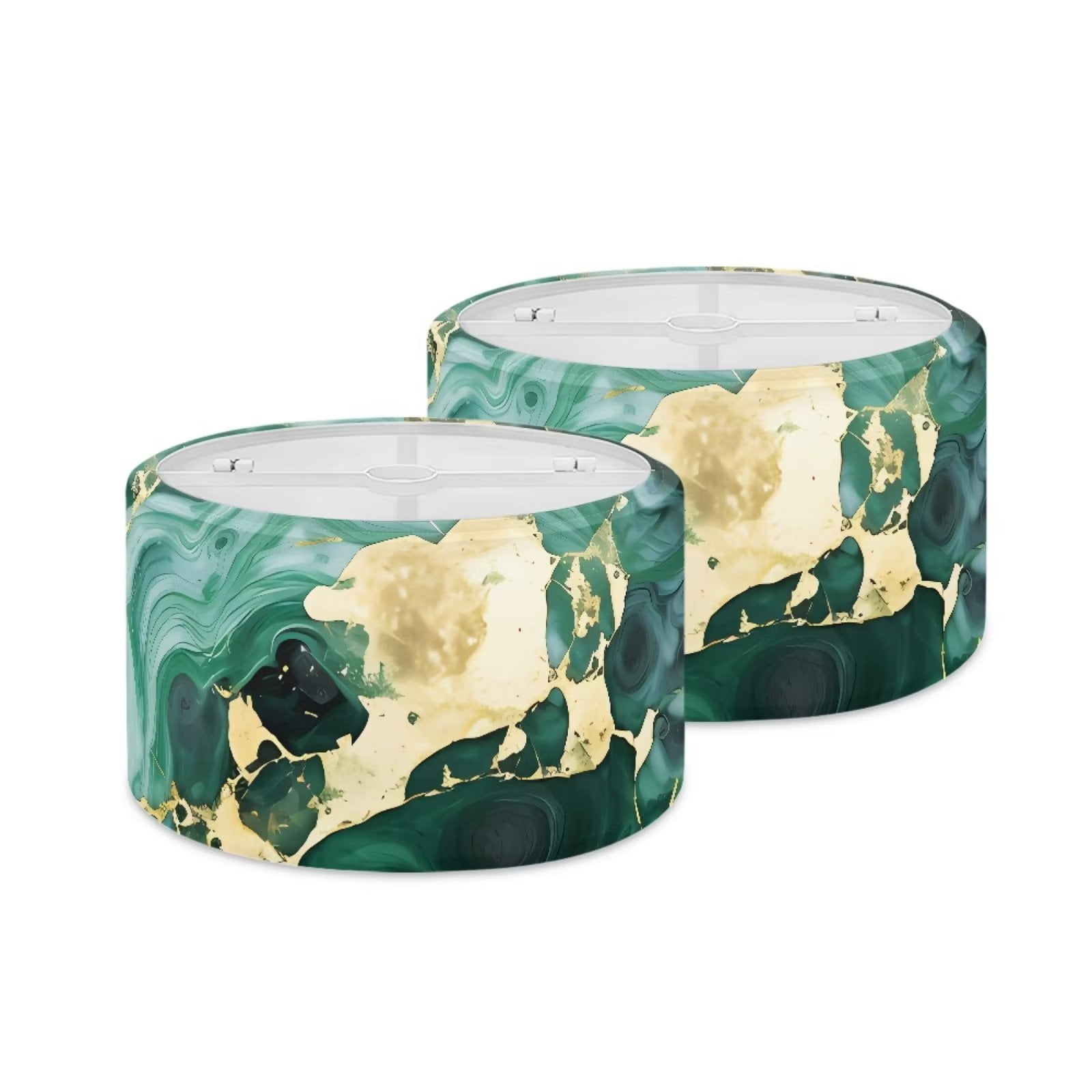 NETILGEN Marble Texture Elegant Study & Office Lamp Shade Dust Covers