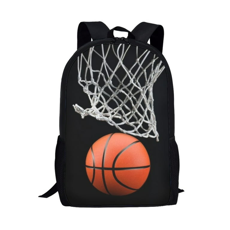 NETILGEN Nets Basketball Pattern Backpack Little Kids School Bag for  Primary School Students Lightweight Casual Rucksack for Outdoor Activities  - Walmart.com