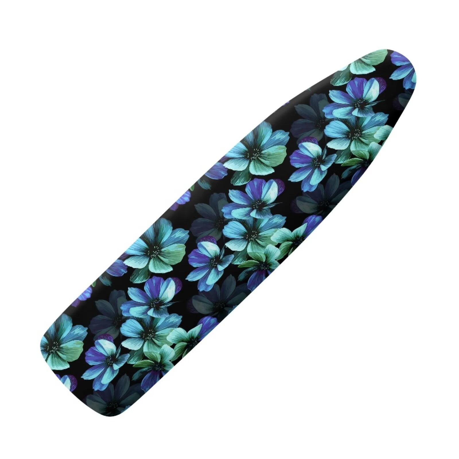 NETILGEN Retro Hibiscus Flowers Ironing Board Cover and Pad Standard