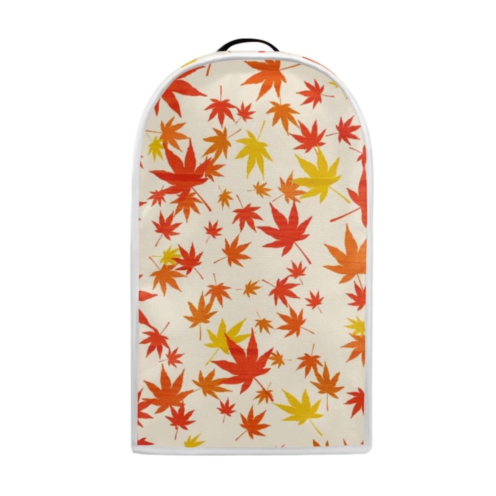 NETILGEN Tangerine Fall Maple Lesf Print Blender Covers, Fit Thanksgiving Gift Coffee Maker