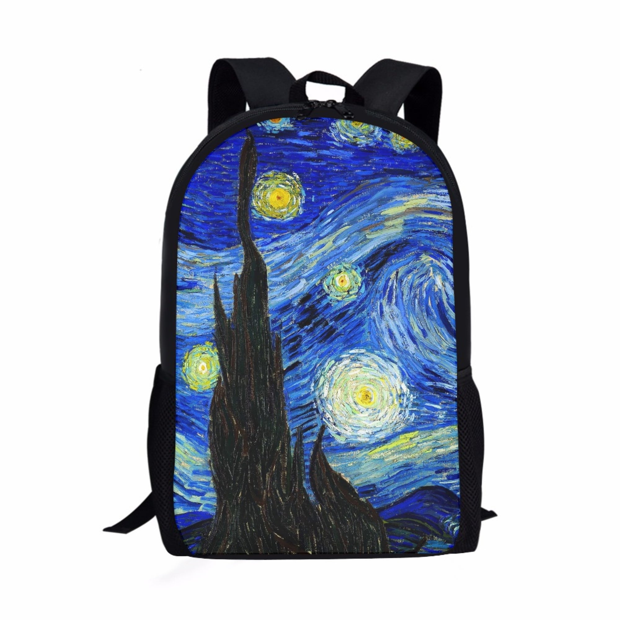 NETILGEN Van Gogh Rhone Starry Sky Design Backpack Little Kids