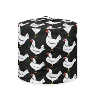 Xoenoiee Vintage Chicken Pattern Pressure Cooker Cover for 8 qt