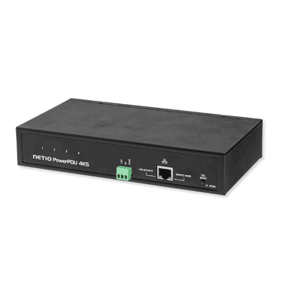 NETIO PowerPDU 4KS Smart Power Distribution Unit, 4 IEC-320 C13 Outputs