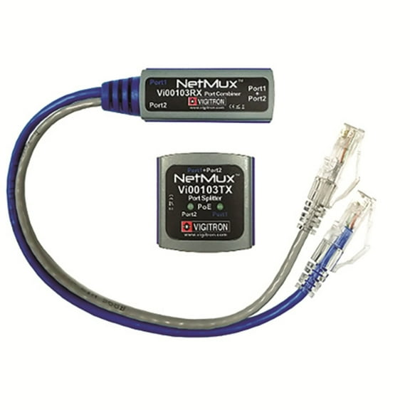 NETMUX ETHERNET AND POE PORT MULTIPLEXER