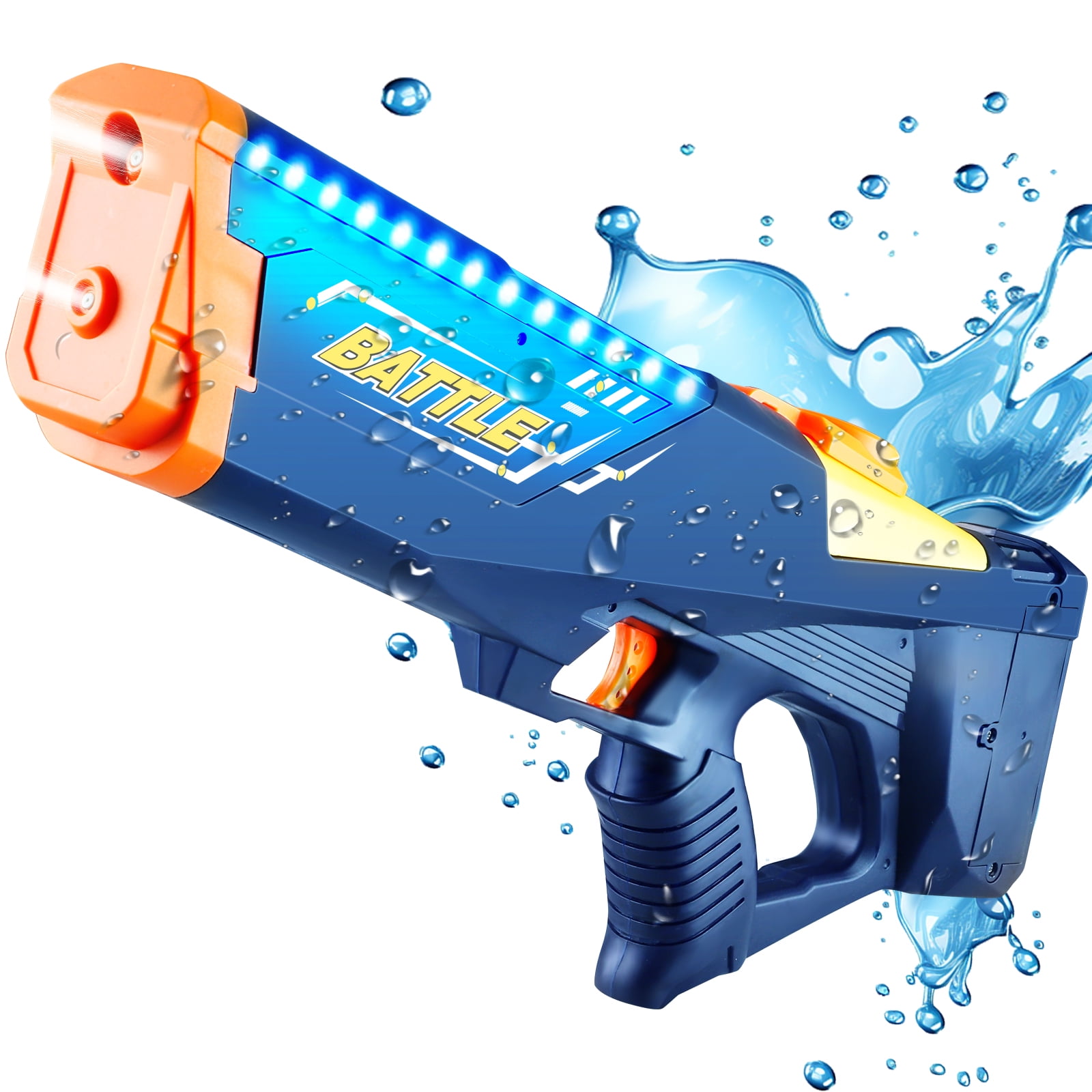 NETNEW Electric Water Gun, Rechargeable, Light, 32 FT Range
