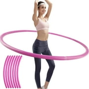NETNEW Hula Circle Hoop Fitness Hoop Exercise Hoop for Adults Kids Hula Rings for Sports Playing