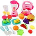 NETNEW Play Kitchen Home Appliances Kids Pretend Toys for Girls 36