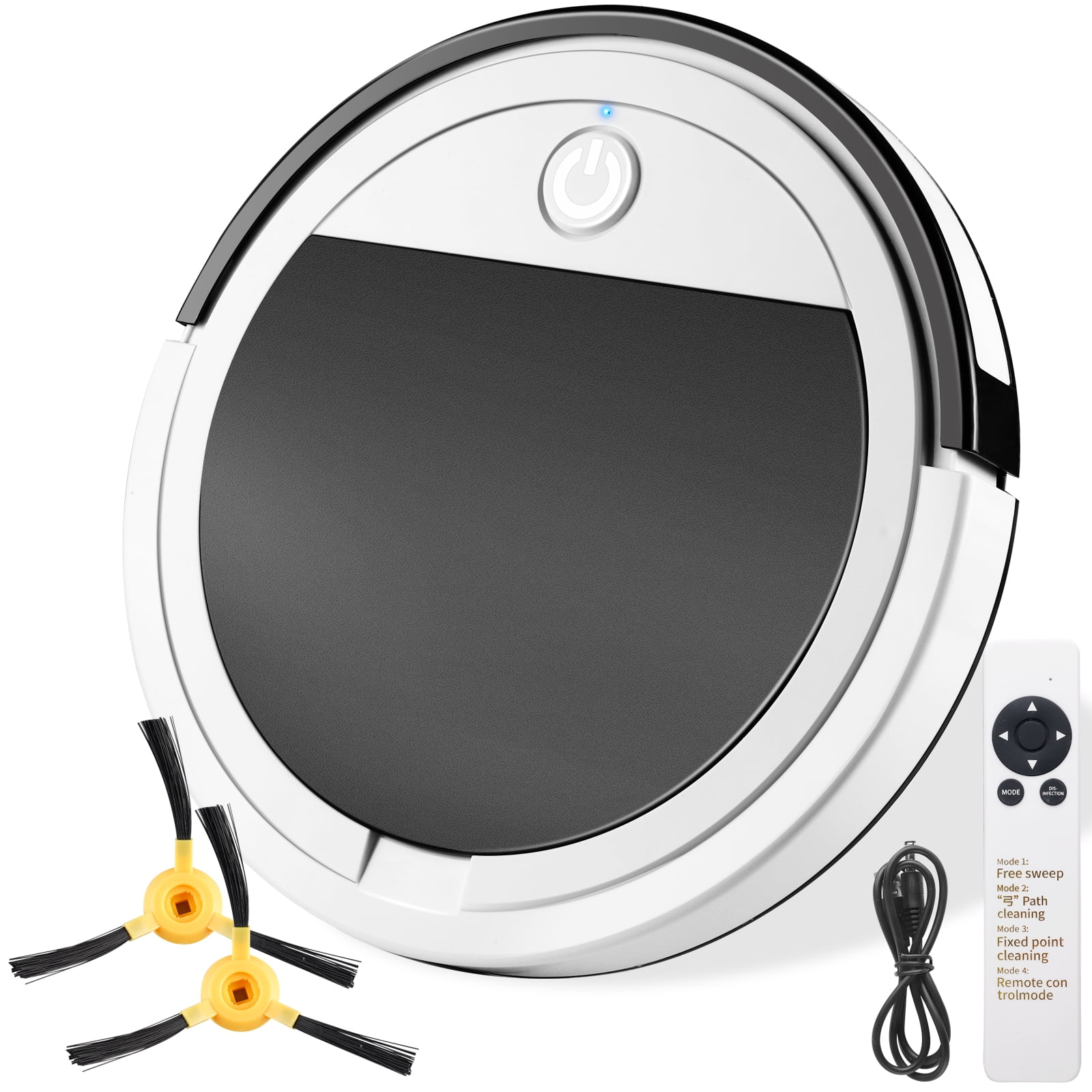 NETNEW Robot Vacuum Cleaner with Remote Control, 2000Pa Powerful