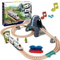 thumbnail image 1 of NETNEW Train Set Toys for Boys 3-6 Years Electric Musical Train Tracks Car Toys for Kids Christmas Birthday Gifts, 1 of 9