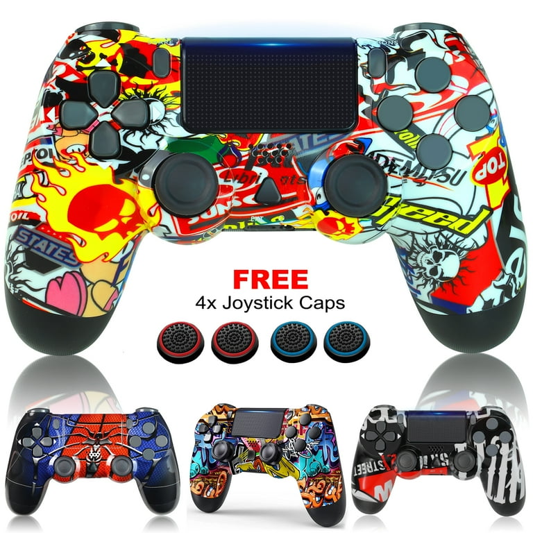 NETNEW Wireless Game Controller Compatible with PS4 Slim Pro with