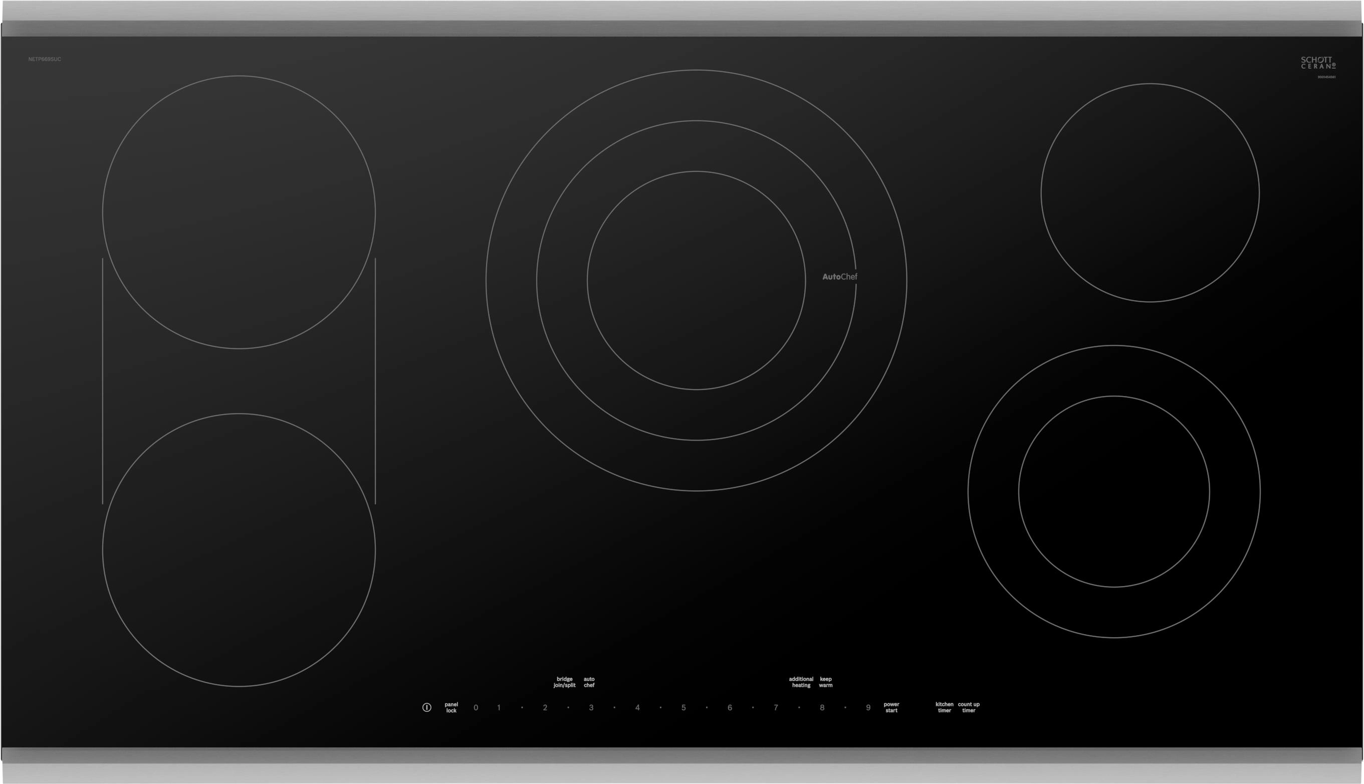 NETP669SUC 36 Inch Electric Cooktop - Walmart.com