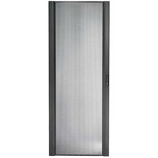 NETSHELTER SX 48U 600MM WIDE PERFORATED SPLIT DOORS BLACK