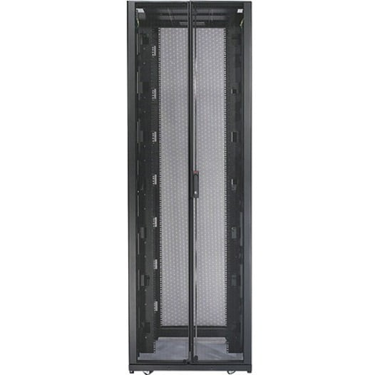 NETSHELTER SX 48U 750MMX1200MM DEEP ENCLOSURE WITH SIDES BLK