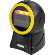 NETUM 1D 2D Desktop Barcode Scanner Omnidirectional Hands-Free Barcode Reader Capture Barcodes from Screen, Automatic Image Sensing for Supermarket Library Retail Store
