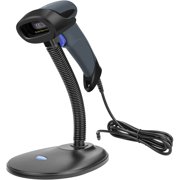NETUM 2D Barcode Scanner with Stand USB 2.0 Wired QR Code Imager Automatic Barcode Reader Handhold Scanner Gun with USB Cable for Laptops, Computers, Cashier, POS -M5S