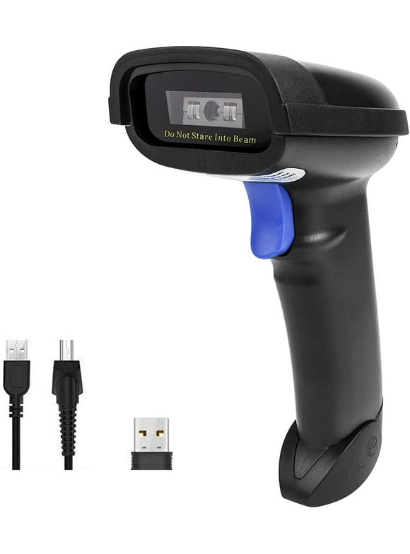 NETUM Bluetooth 1D Barcode Scanner, 3-in-1 Wireless CCD  Scanner for Screen Scanning, Handheld Bar Code Reader Work with Windows, Mac,Android, iOS(Black）