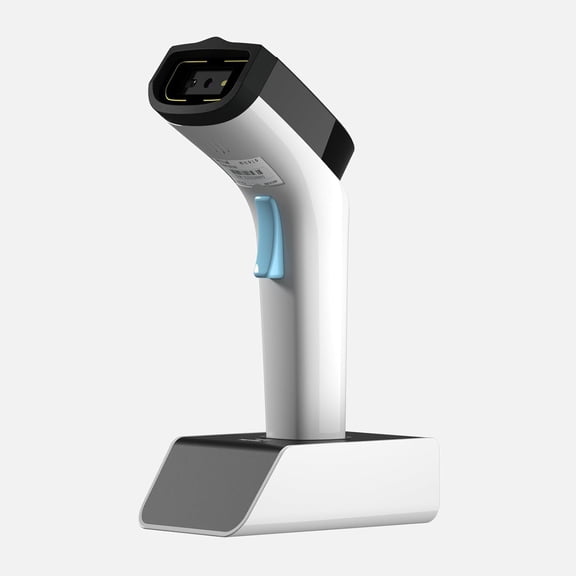 NETUM DS Series Wireless Barcode Scanner with Charging Cradle (DS8500 (UHF RFID Reader & 1D 2D Scan), White)