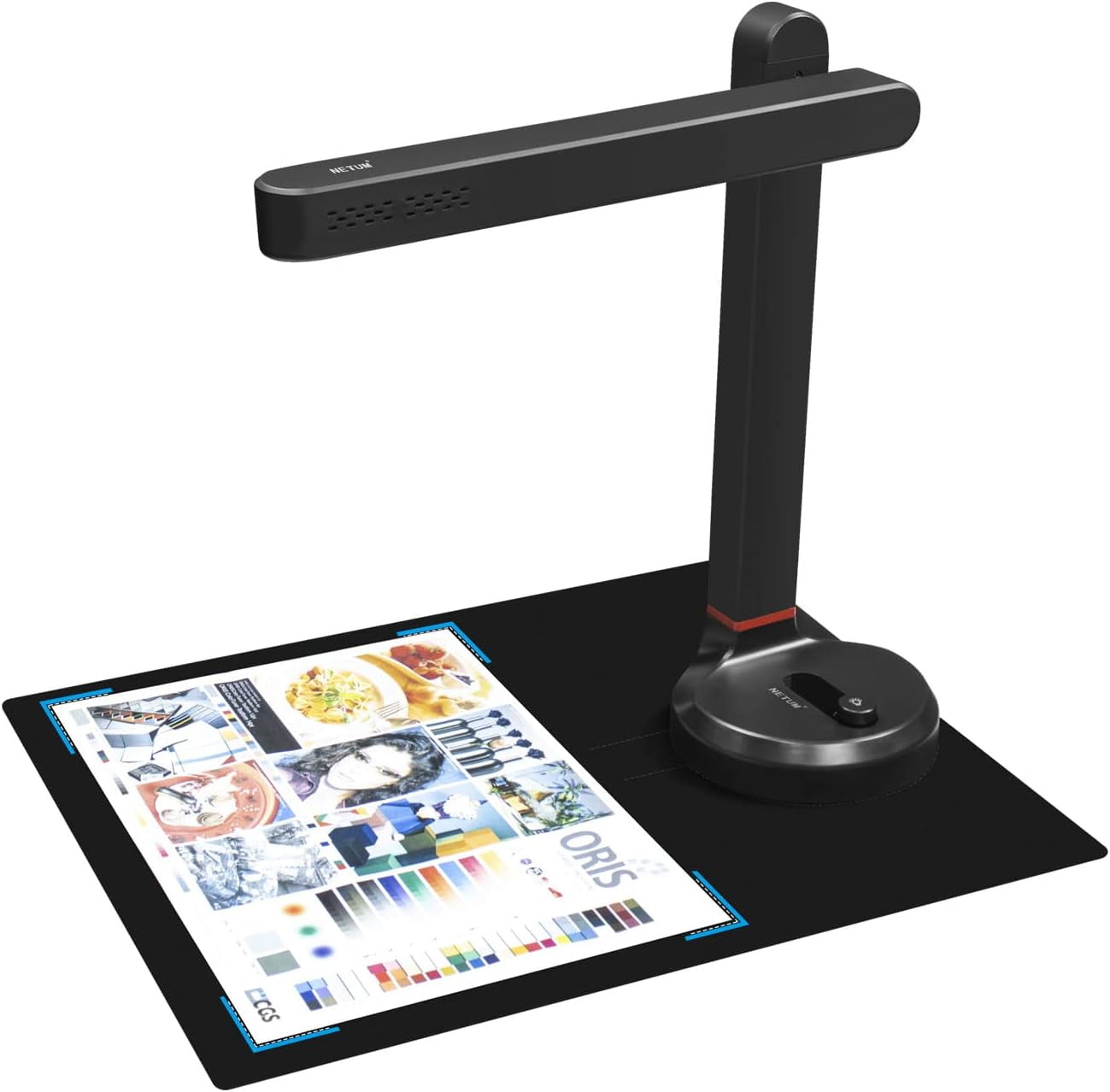 NETUM High-Speed Document Camera, Smart Document Scanner with OCR ...