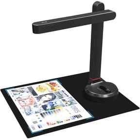 NETUM High-Speed Document Camera, Smart Document Scanner with OCR Function A4 Camera Scanner 8 Mega-Pixel Lens with LED Lights Adjustable and Portable Scanner for Office Classroom Office, SD-3000NC