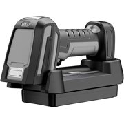NETUM Ultra-Rugged Industrial Barcode Scanner Extended Range up to 7.87ft, Wireless 2D QR Code Scanner with Charging Stand, IP67 Waterproof and Dustproof, Support USB HID RS232 Bluetooth -GY60U