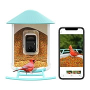 NETVUE Birdfy® Smart Bird Feeder with Camera - Auto Capture & Identify 6000+ Species, Lifetime AI, Ideal Gift for Birdwatching and Bird Lovers