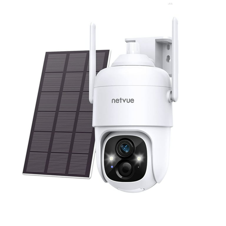 NETVUE Security Camera Outdoor, 1080P 2.4G WiFi Home Video Camera, Color  Night Vision, Motion Detection, Two-Way Audio, Siren Alarm, Spotlight  Camera