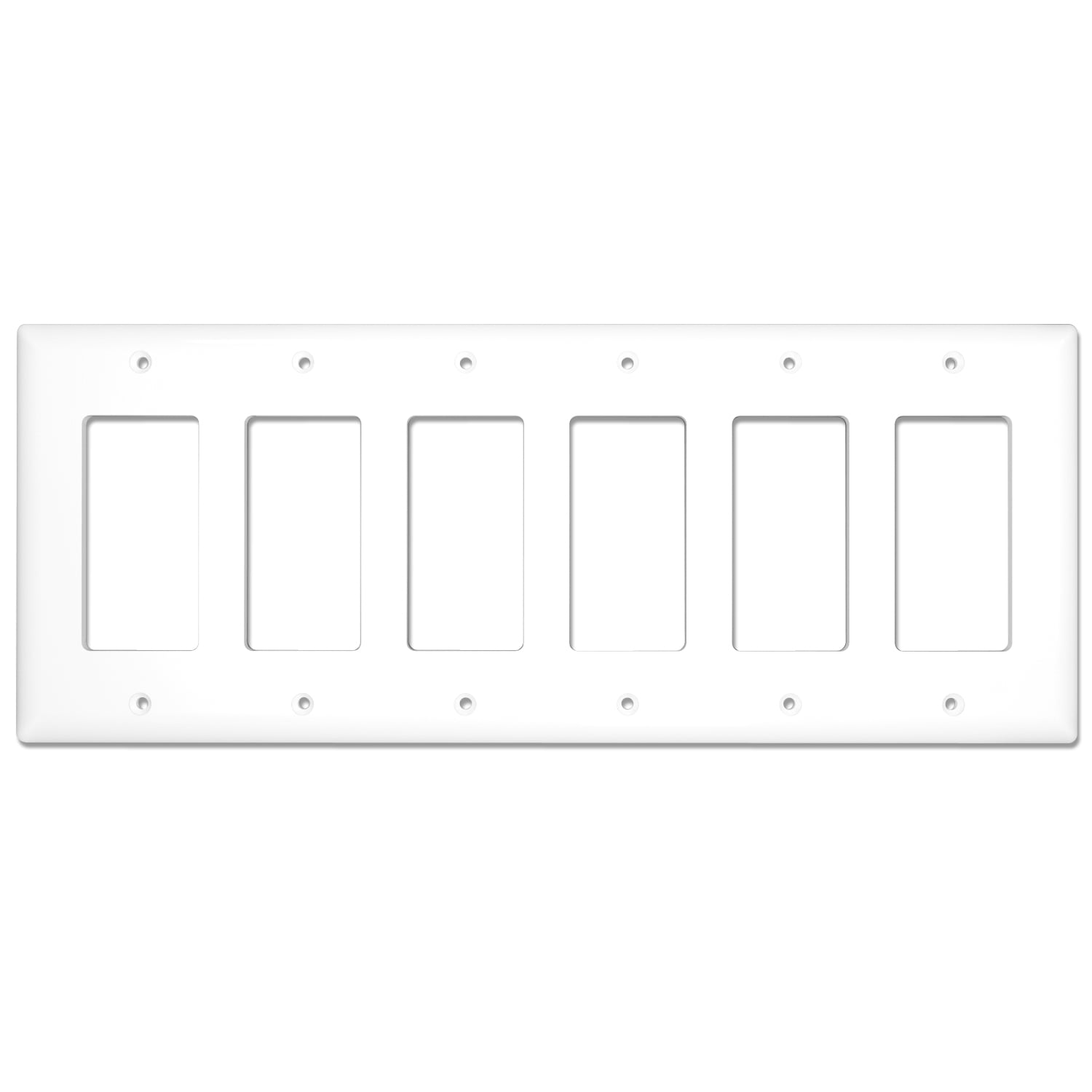 6 panel light switch cover