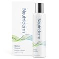 NEUTRIDERM Detox Facial Cleanser, 4 Oz, Gentle Exfoliating Face