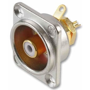 NEUTRIK - Phono Socket, D Shell, White