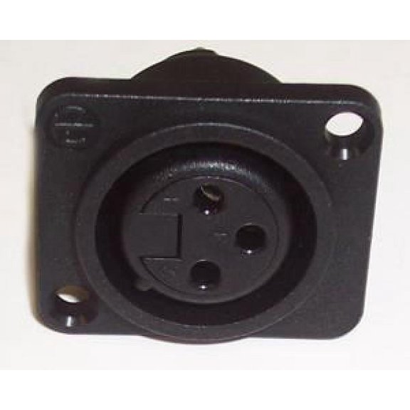 NEUTRIK - XLR Panel Socket, 3 Pole, D Shell