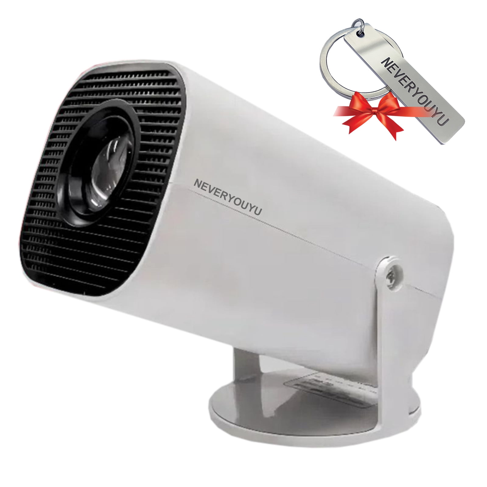 NEVERYOUYU N003 Pro [Built in Apps] Mini Projector Electric Focus ...