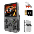 thumbnail image 1 of NEVERYOUYU consola de videojuegos, 16000+ Games 30+ Simulators 4000mAh Linux System 3.5 Inch IPS Screen Christmas Gifts, Grey 128GB, 1 of 7