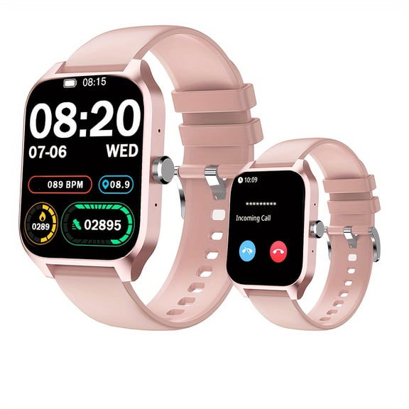 NEW 1.83" Borderless Slim Smart Watch for Wireless Calls, Multi-Sport, Message Alerts. Compatible with Android & iPhone. Ideal Gift.