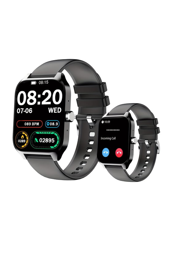 NEW 1.83" Borderless Slim Smart Watch for Wireless Calls, Multi-Sport, Message Alerts. Compatible with Android & iPhone. Ideal Gift.
