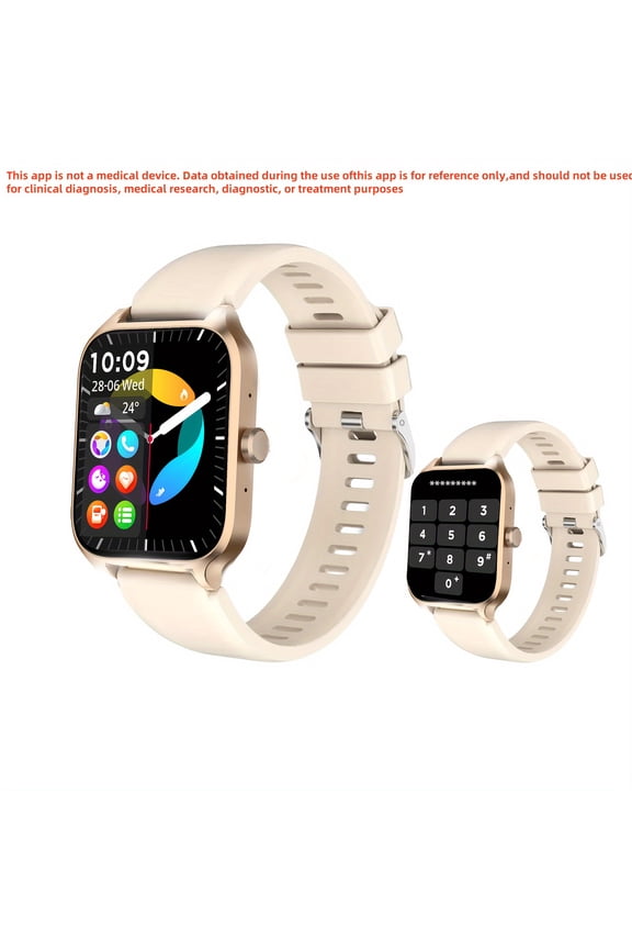 NEW 1.83" Borderless Slim Smart Watch for Wireless Calls, Multi-Sport, Message Alerts. Compatible with Android & iPhone. Ideal Gift.
