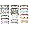 thumbnail image 1 of NEW 10 Pairs of Comfortable Lightweight Reading Glasses - Your Choice in Power and Gender -Bulk +1.75, 1 of 1