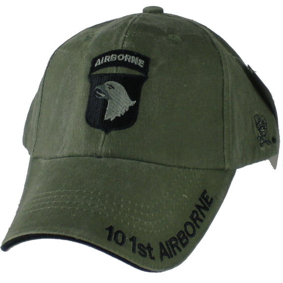 NEW 101st Airborne Division Green Low Profile Cap