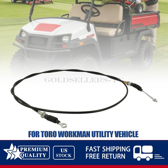 NEW 104-6896 Shift Cable Replaces For Toro Workman Utility Vehicle US